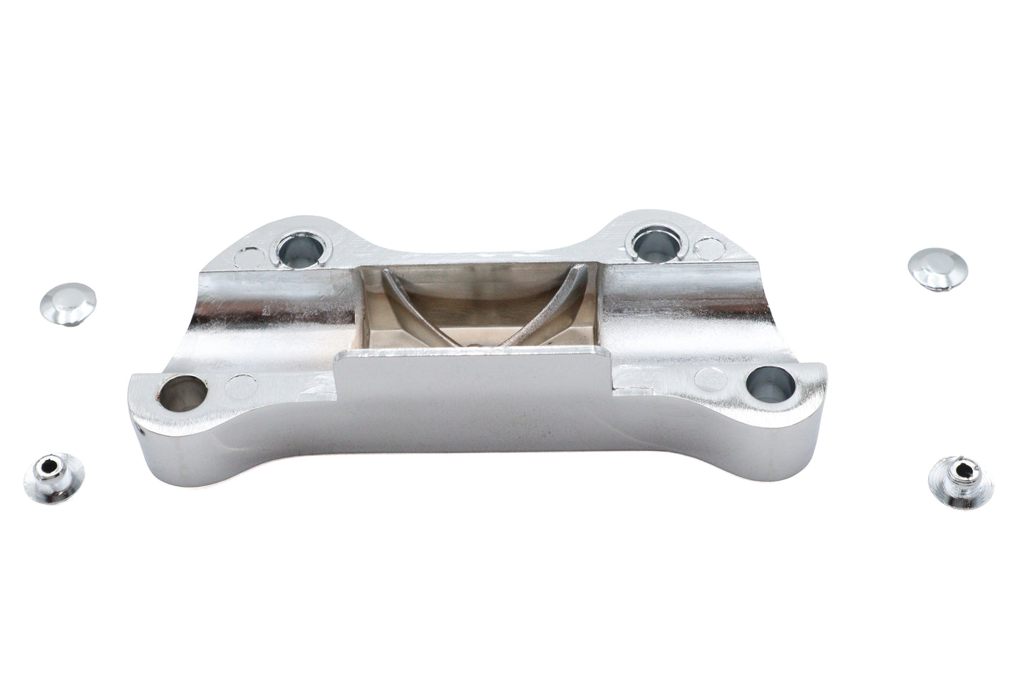 Smooth Riser Top Clamp Chrome