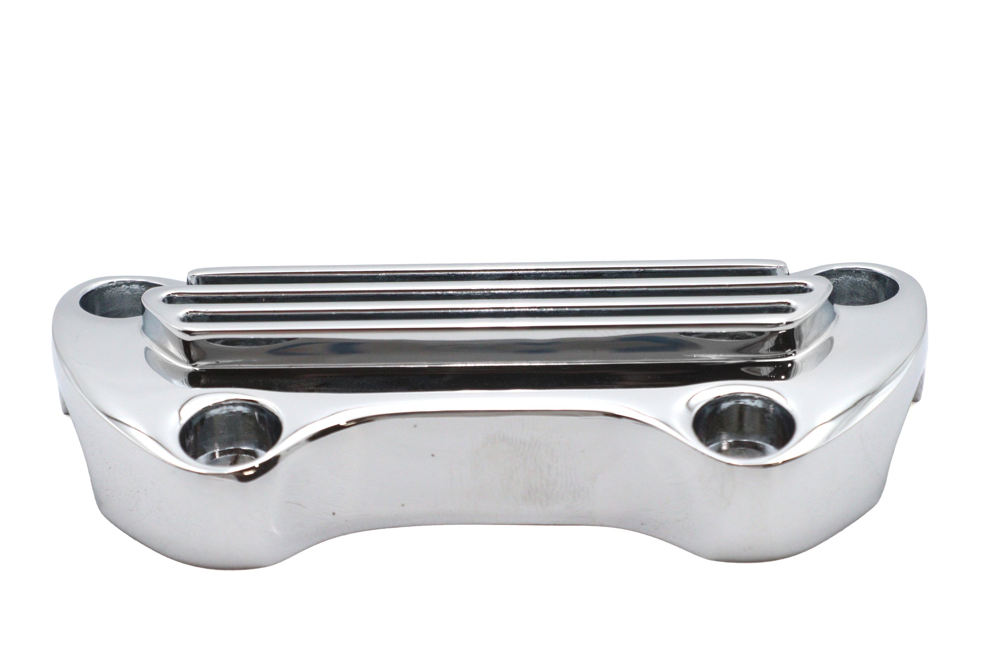 Finned Riser Top Clamp Chrome