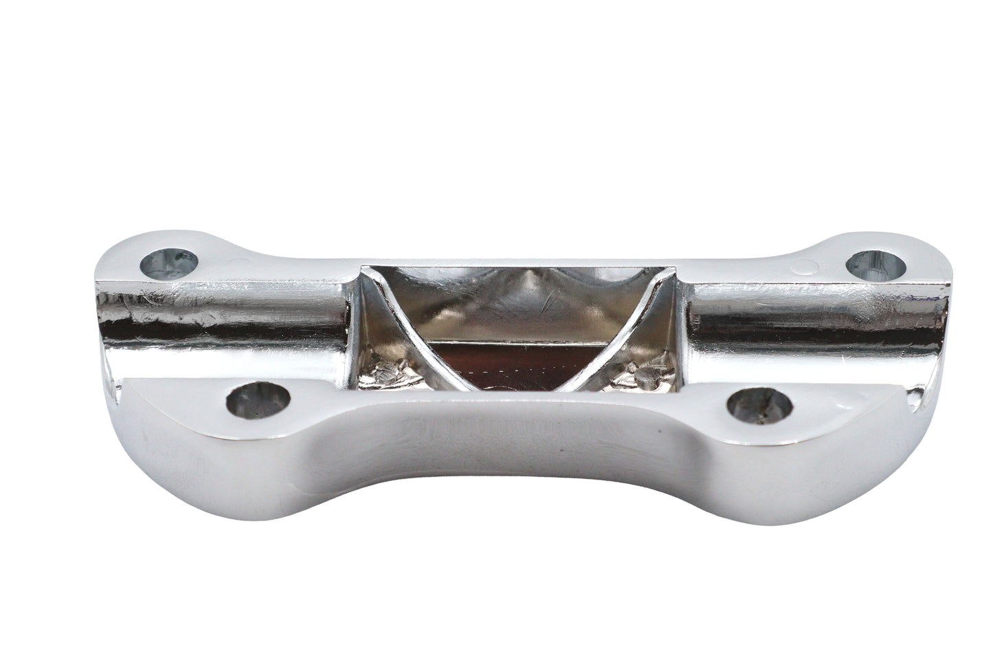 Finned Riser Top Clamp Chrome
