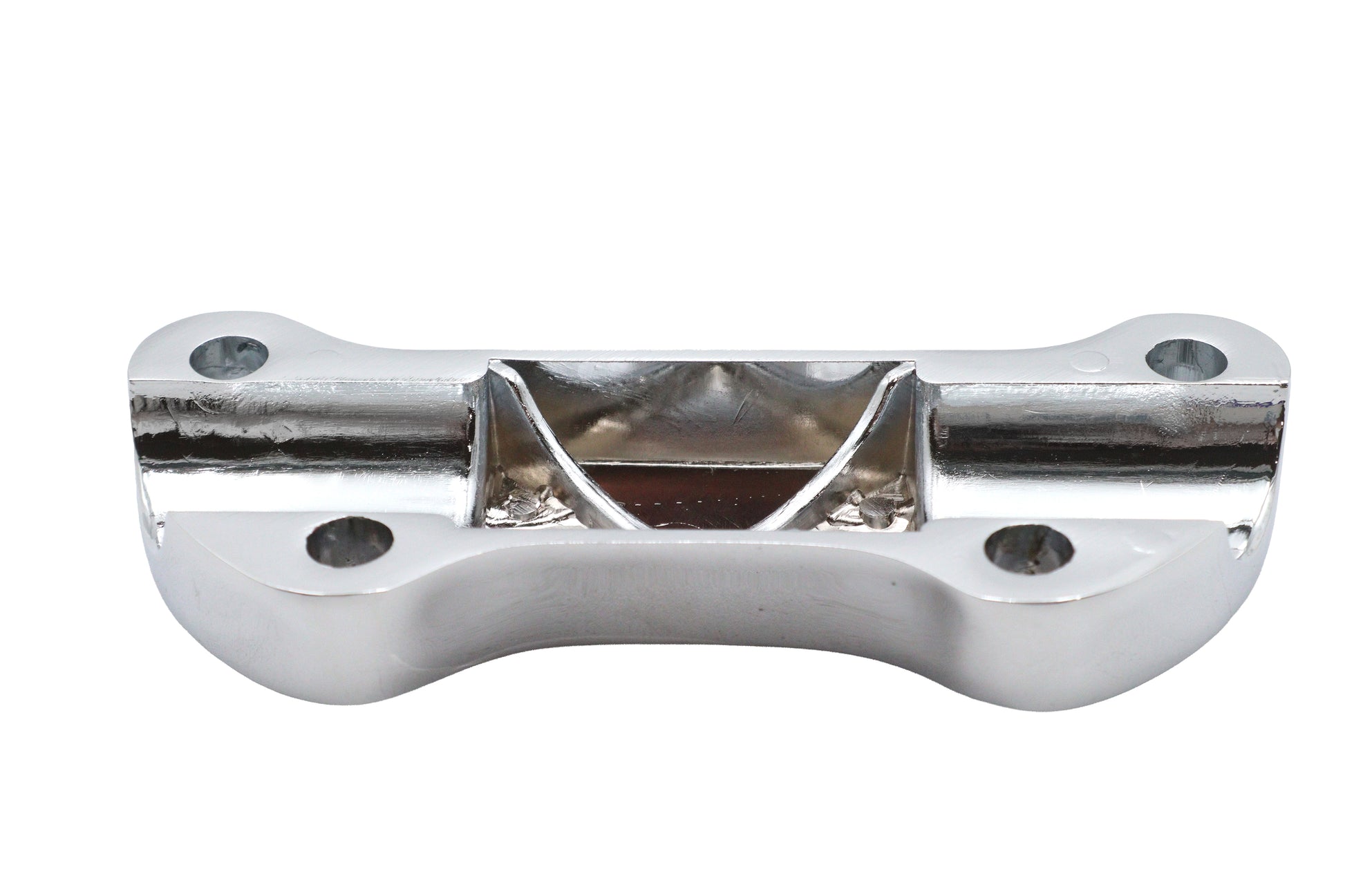 Finned Riser Top Clamp Chrome