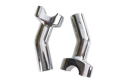 4-1/2 Pullback Riser Stem Chrome