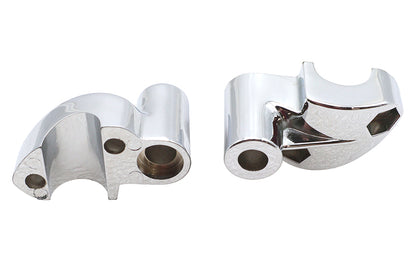 Offset Riser Stem Set Chrome