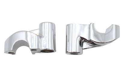 Offset Riser Stem Set Chrome