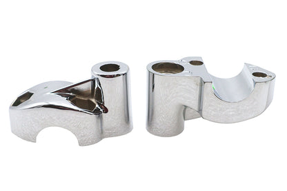 Offset Riser Stem Set Chrome