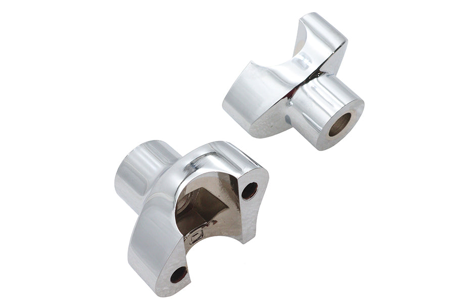 1.7 Buffalo Riser Set Chrome