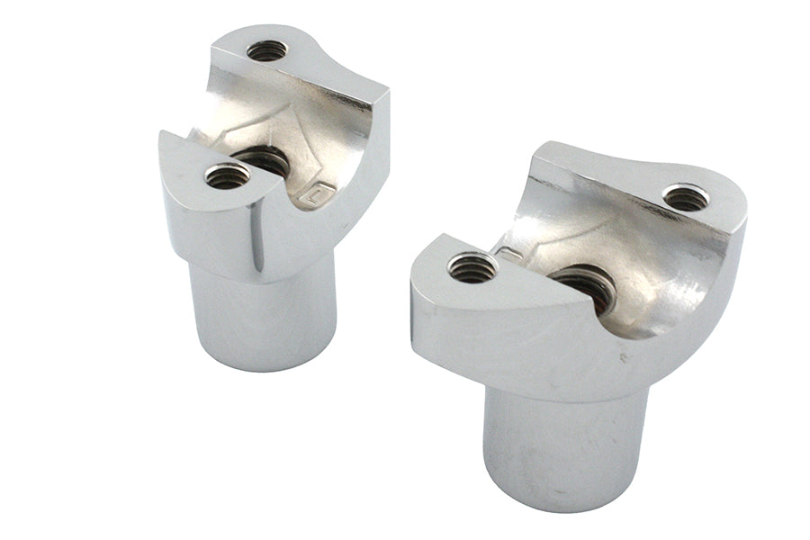 2-1/8 Buffalo Riser Set Chrome