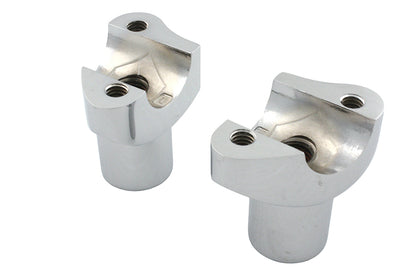 2-1/8 Buffalo Riser Set Chrome