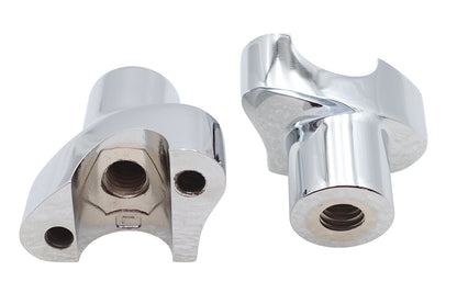 2-1/8 Buffalo Riser Set Chrome