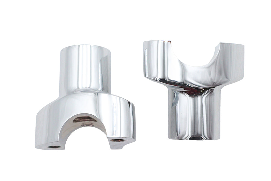 2-1/8 Buffalo Riser Set Chrome