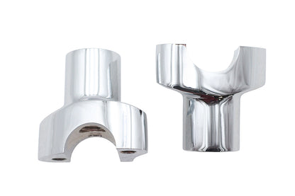 2-1/8 Buffalo Riser Set Chrome