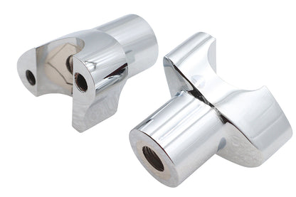 2-1/8 Buffalo Riser Set Chrome