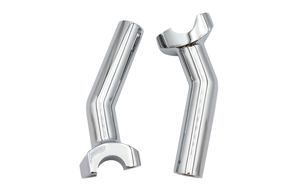 5-1/2 Pullback Riser Set Chrome