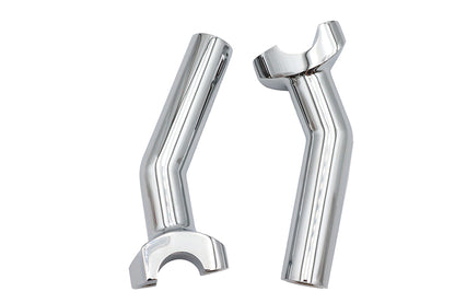 5-1/2 Pullback Riser Set Chrome