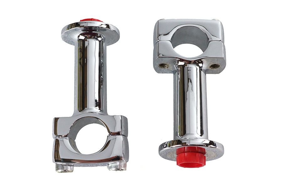 3 Post Riser Set Chrome