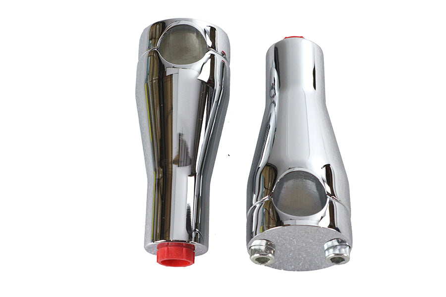 4 Glide Riser Set Chrome
