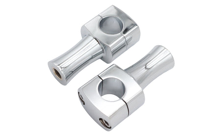 Chrome 3 Domed Riser
