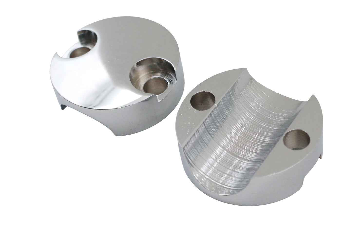 Chrome Riser Cap Set