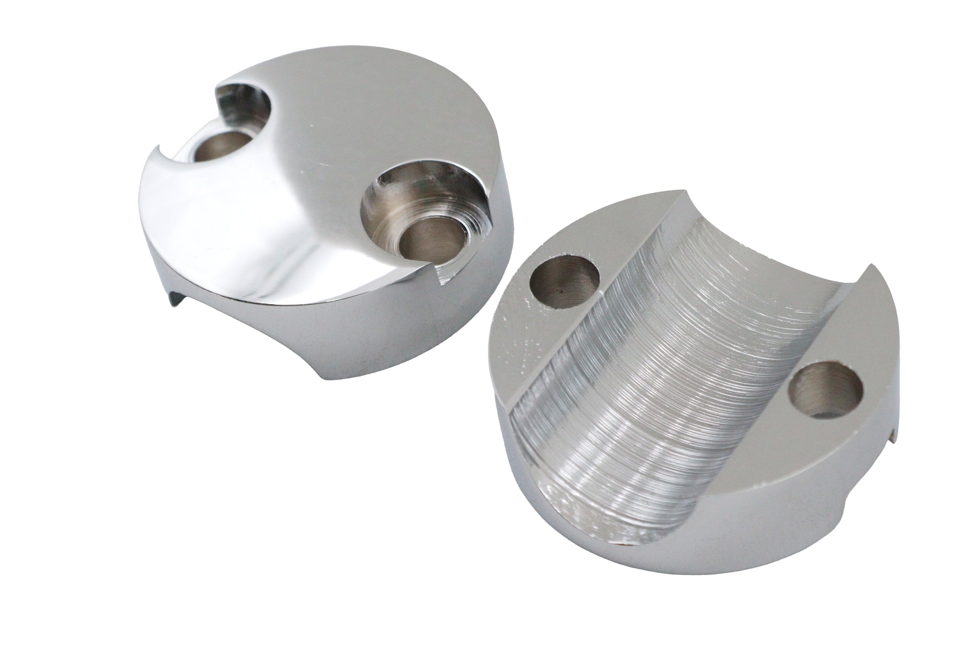 Chrome Riser Cap Set