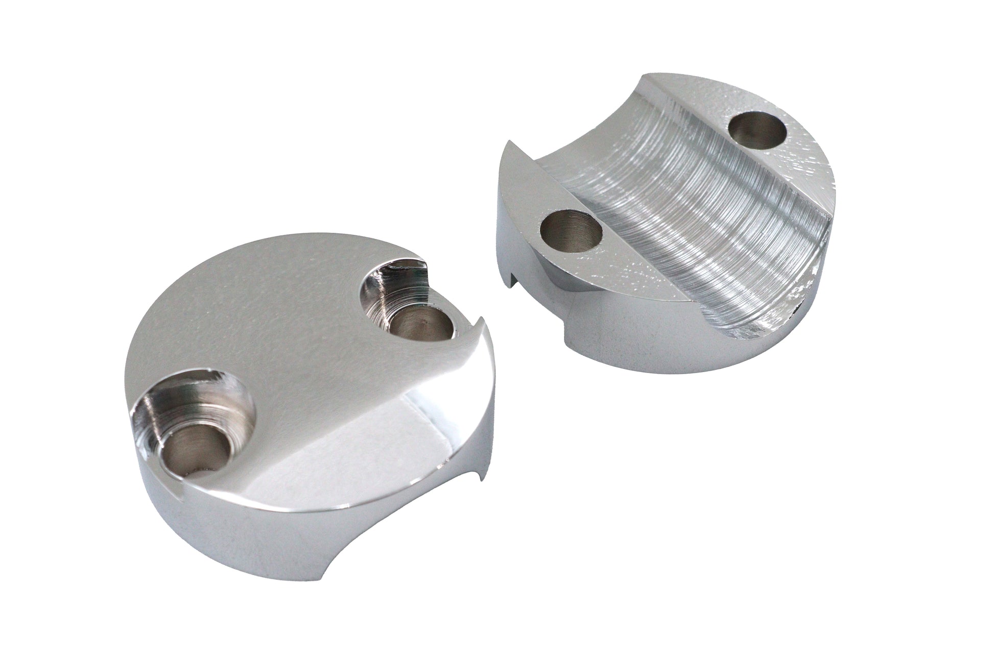 Chrome Riser Cap Set