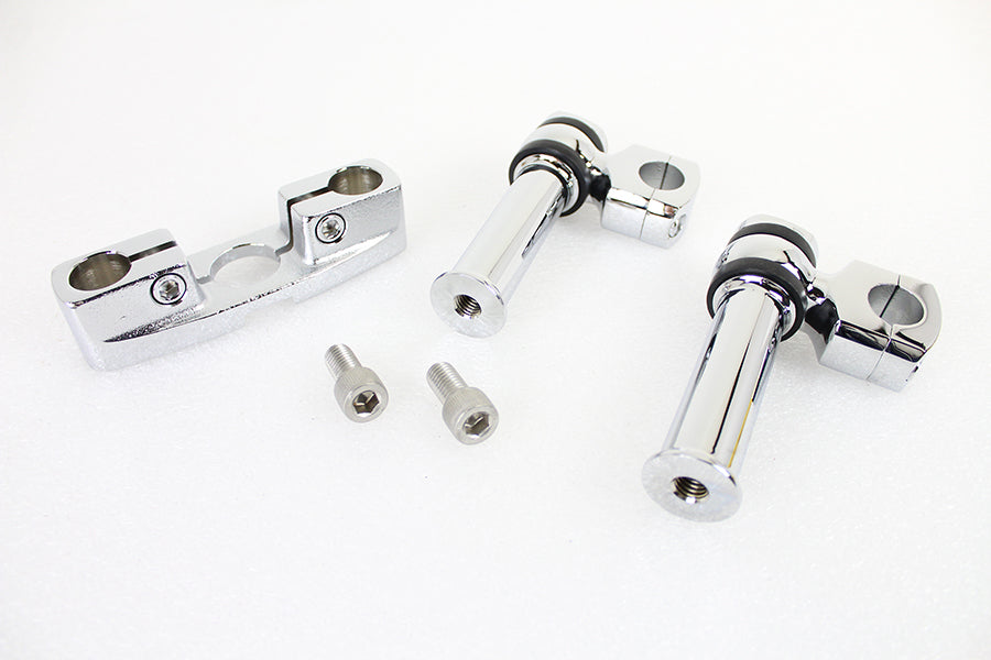 Spring Fork Tree with 4-1/4 Riser Kit Chrome