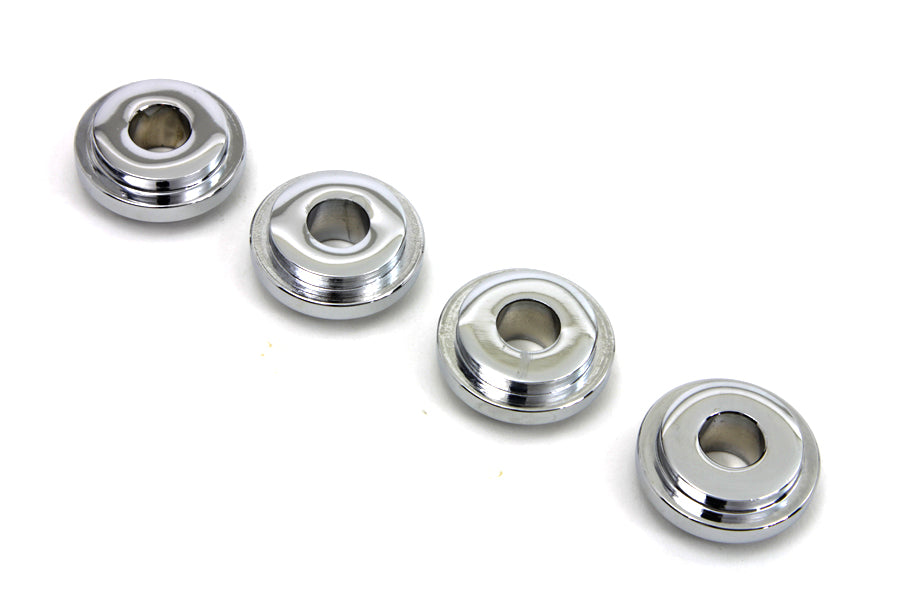 Chrome Solid Riser Mount Set