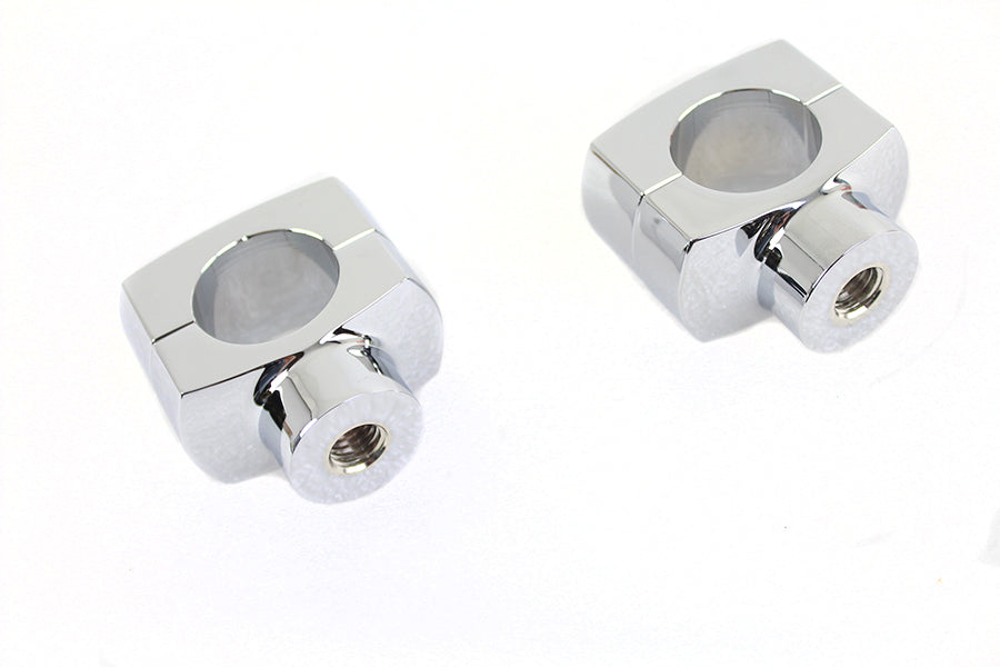 1-1/4 Shorty Riser Set Chrome