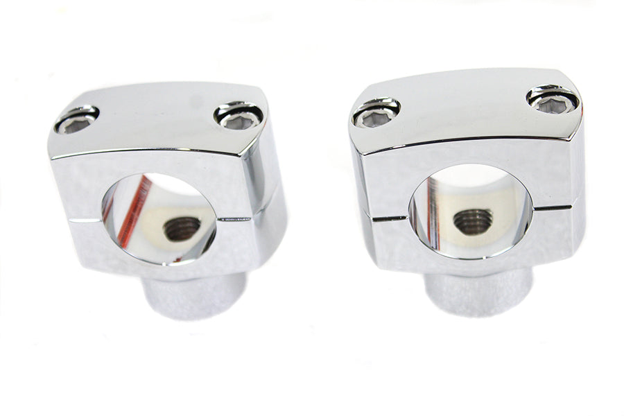 1-1/4 Shorty Riser Set Chrome