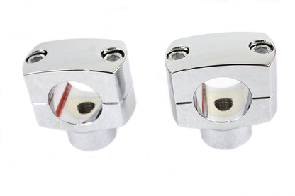 1-1/4 Shorty Riser Set Chrome