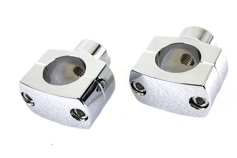 1-1/4 Shorty Riser Set Chrome