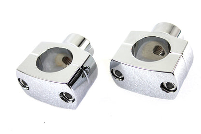 1-1/4 Shorty Riser Set Chrome