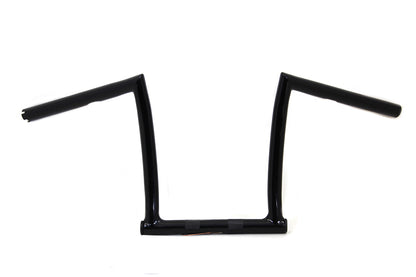 11 Black ChiZeled Z-Bar Handlebar with Indents
