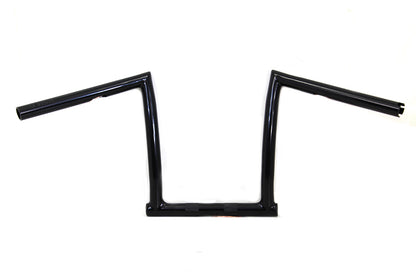 11 Black ChiZeled Z-Bar Handlebar with Indents