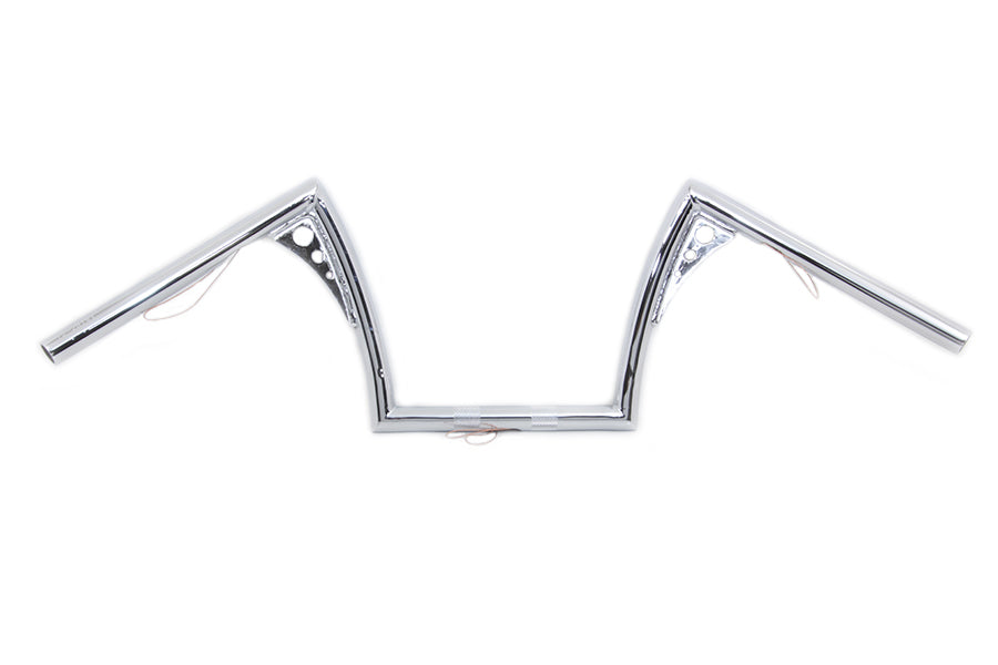 10 Pirate Z-Bar Handlebar Chrome