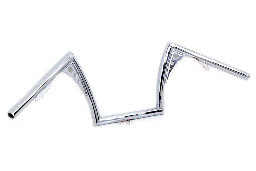 10 Pirate Z-Bar Handlebar Chrome