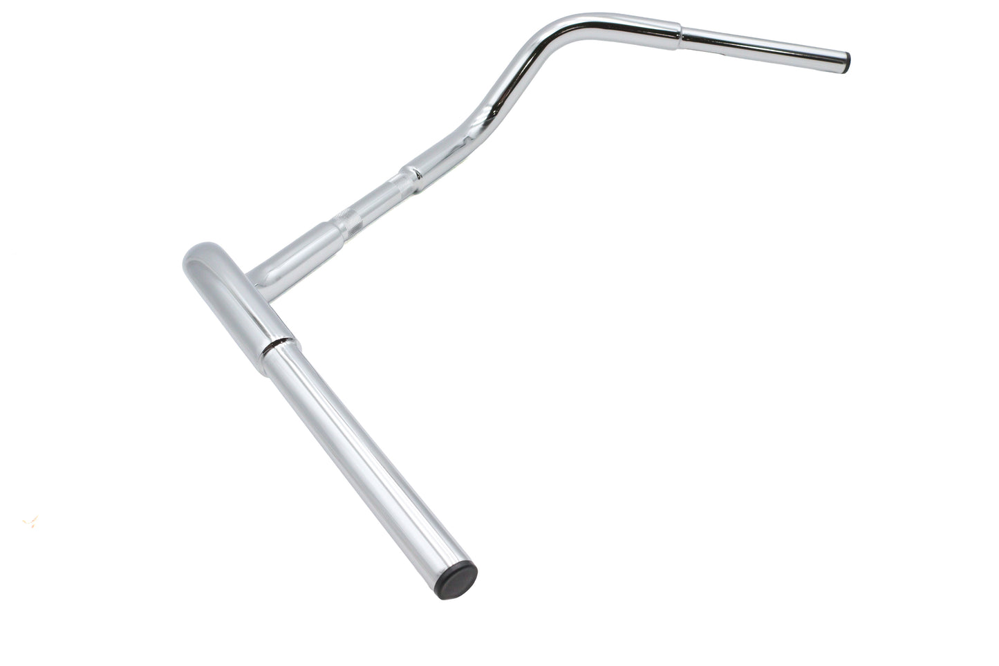 5-1/4 Handlebar with Indents Chrome