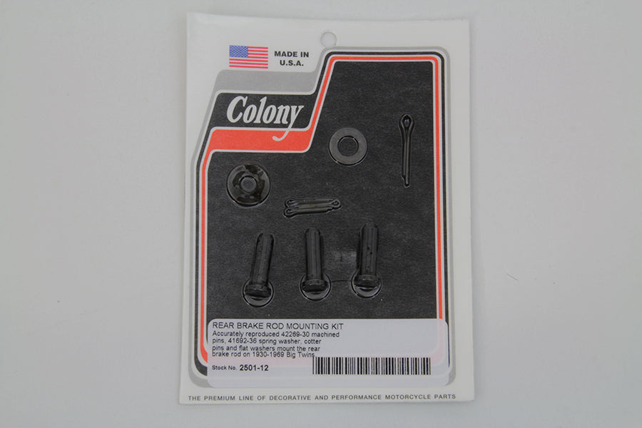Rear Brake Rod Clevis Pin Kit