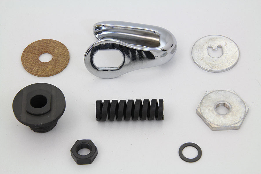 Chrome Steering Upper Damper Kit