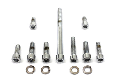 Chrome Carburetor Allen Screw Kit