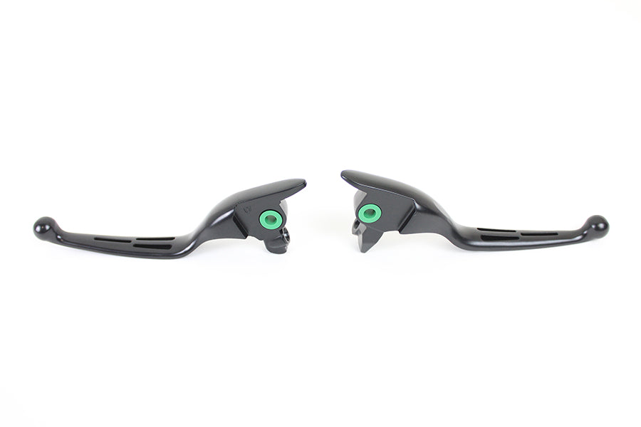 M8 Matte Black 3-Slot Hand Lever Set