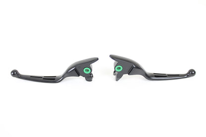 M8 Matte Black 3-Slot Hand Lever Set