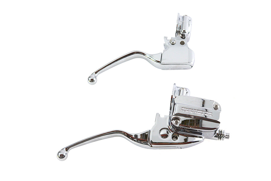 Clutch Bracket and Master Cylinder Reservoir Kit Chrome