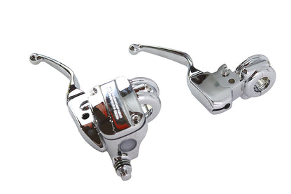 Clutch Bracket and Master Cylinder Reservoir Kit Chrome