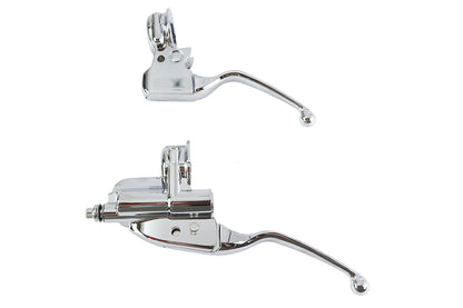 Clutch Bracket and Master Cylinder Reservoir Kit Chrome