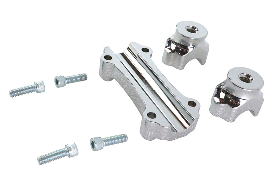 Fat 1 Riser Set Chrome