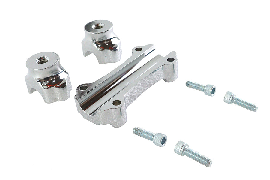Fat 1 Riser Set Chrome