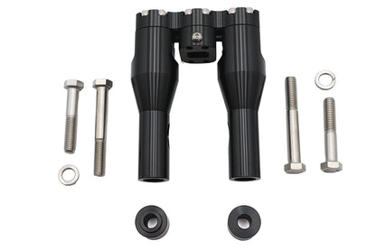 Wyatt Gatling 6 Baron Style Riser Set Black