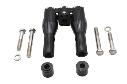 Wyatt Gatling 6 Baron Style Riser Set Black