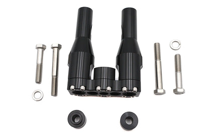 Wyatt Gatling 6 Baron Style Riser Set Black