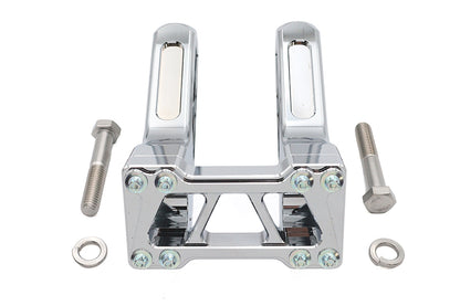 Wyatt Gatling 6 Pirate Style Riser Set Chrome