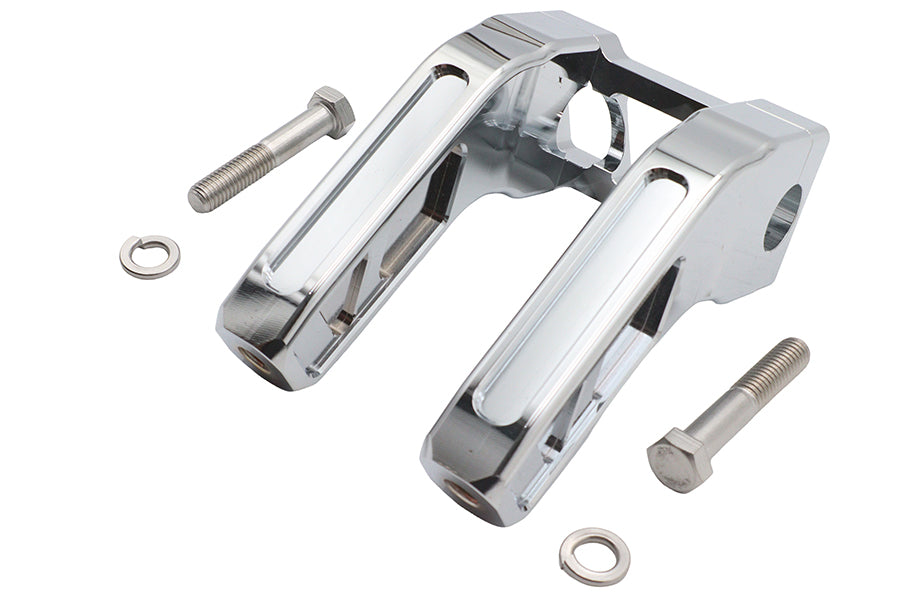 Wyatt Gatling 6 Pirate Style Riser Set Chrome